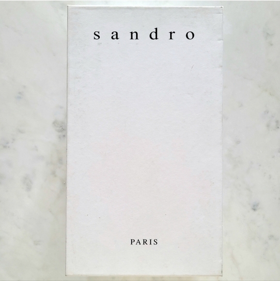 SANDRO Maeva Snake-Effect Leather Sandals, Size 8, Multicolor, NIB - Picture 5 of 12